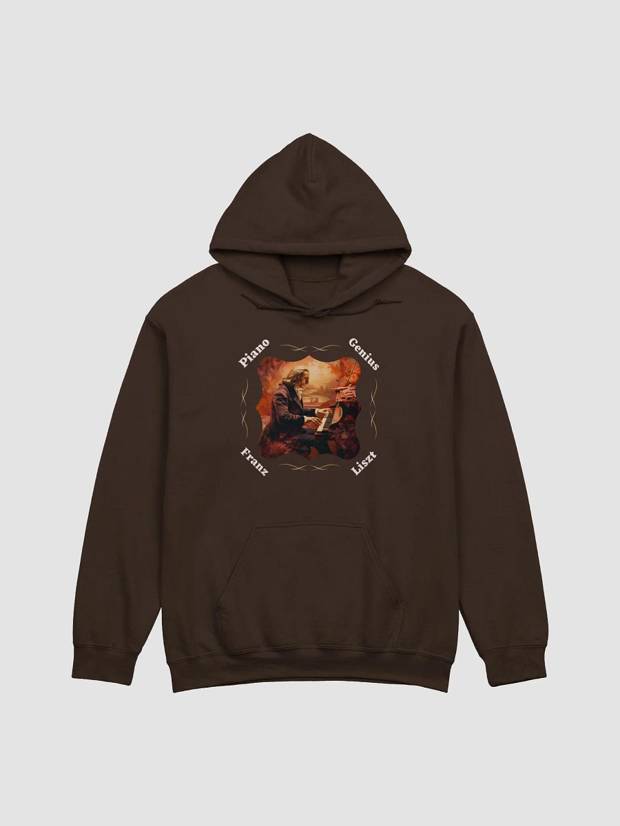 Franz Liszt - Piano Genius | Dark Hoodie product image (1)