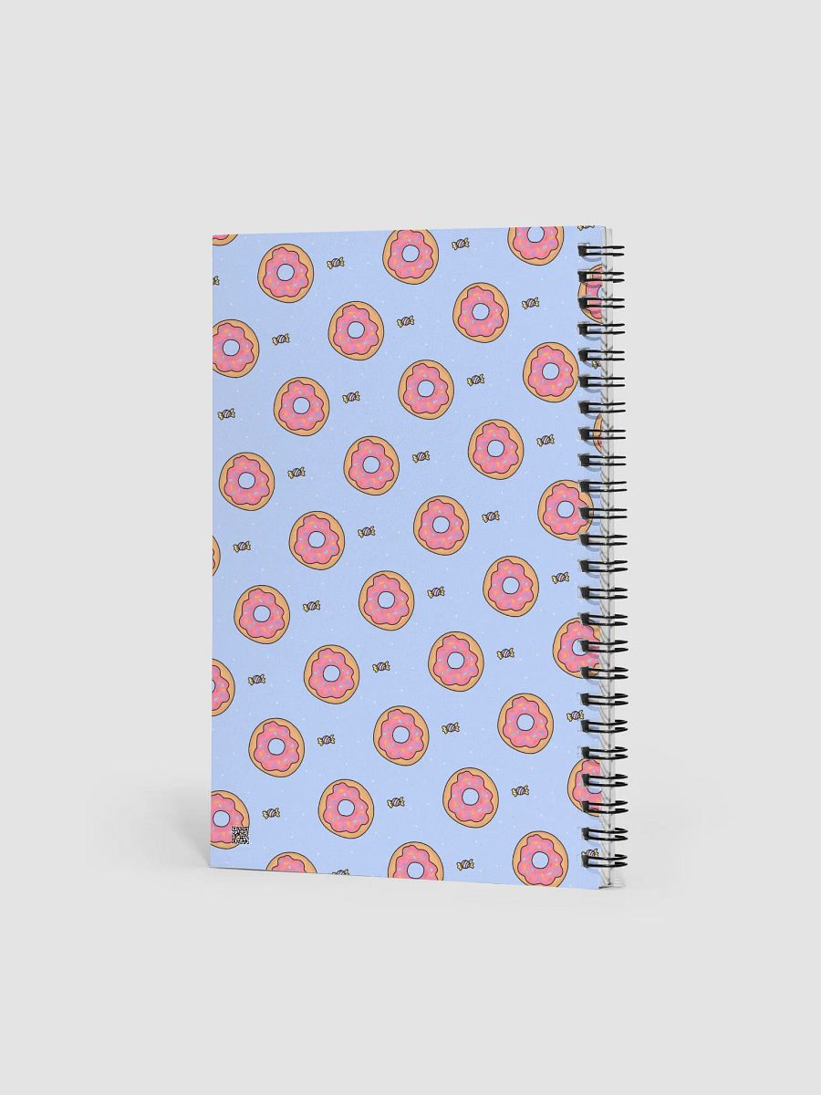 Sweet Treats Donut Notebook - Blue product image (2)