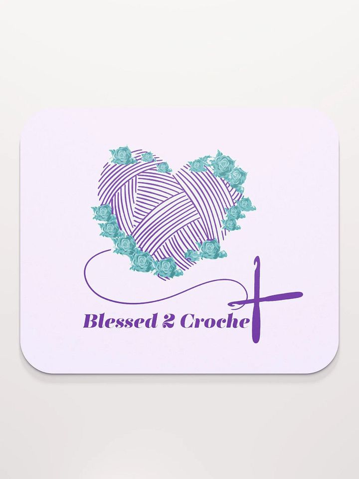 Blessed2Crochet Mouse Pad product image (2)