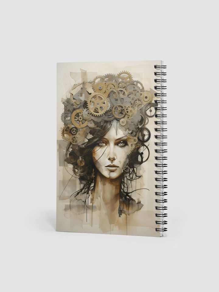 Clockwork Cog Lady Notebook product image (2)