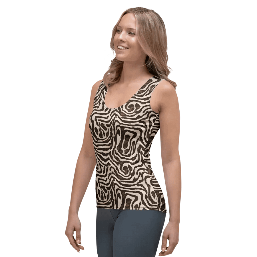 Brown Snake Women Tank Top product image (3)