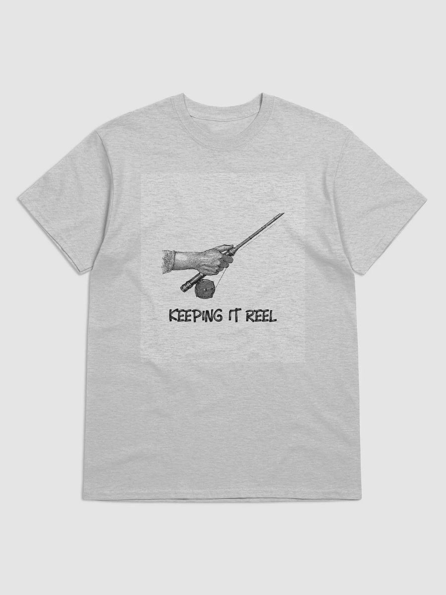 "Keeping It Reel" Gildan Heavyweight T-Shirt - Classic Fishing Humor product image (1)