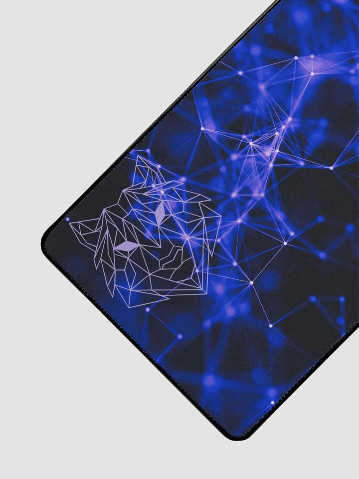 Geometric Wolfy - Desk Mat [15.5" x 31.5"] product image (2)