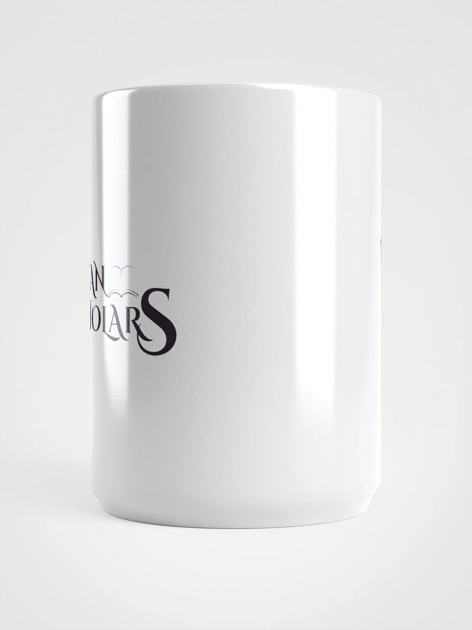 Geometric Bear Face White Glossy Mug product image (5)