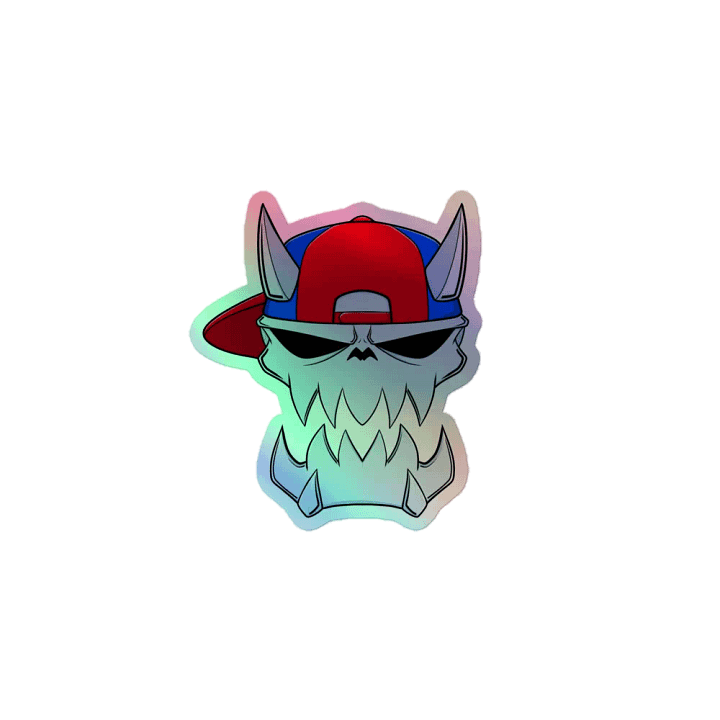 No Name CULT CLASSIC CAGE Holographic Sticker product image (1)