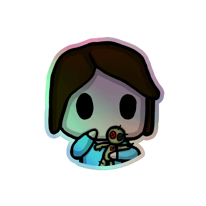 Coldnight Chibi Holographic Sticker product image (2)