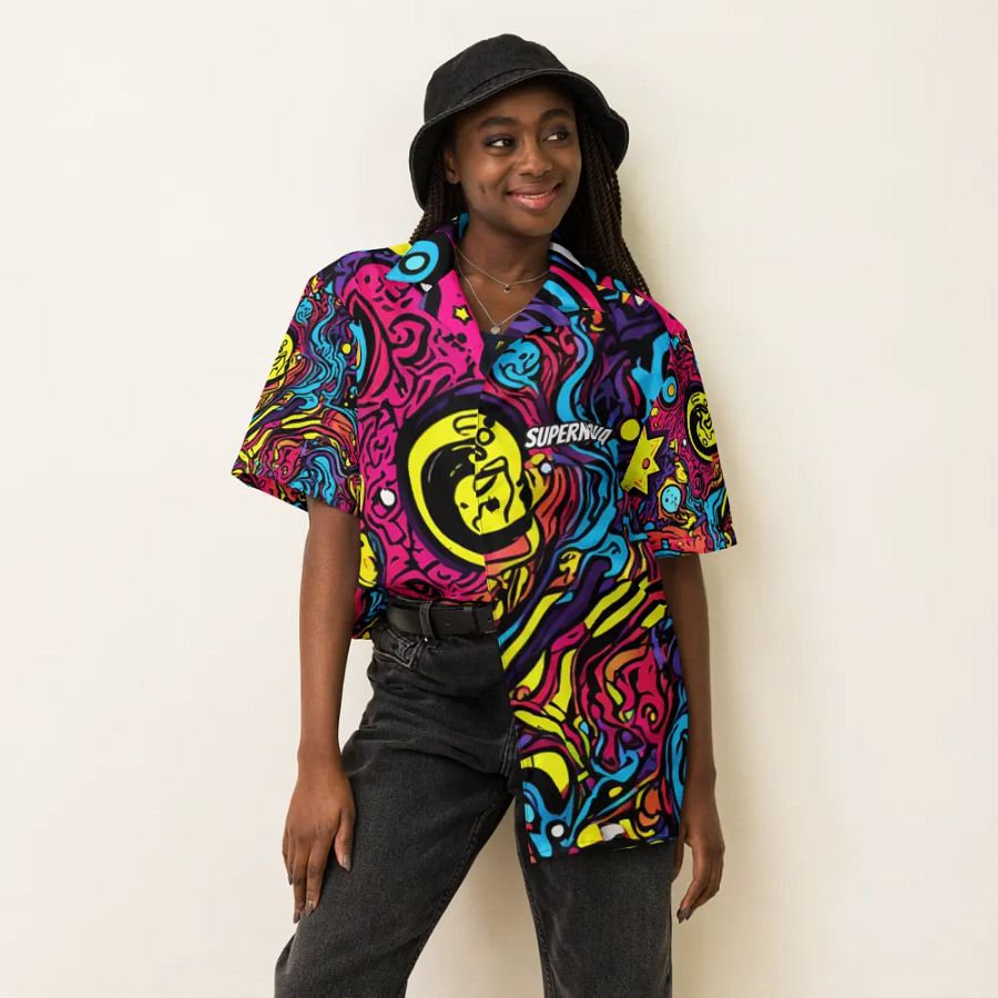 Supernova Dodgeball Club Hawaiian Shirt product image (6)