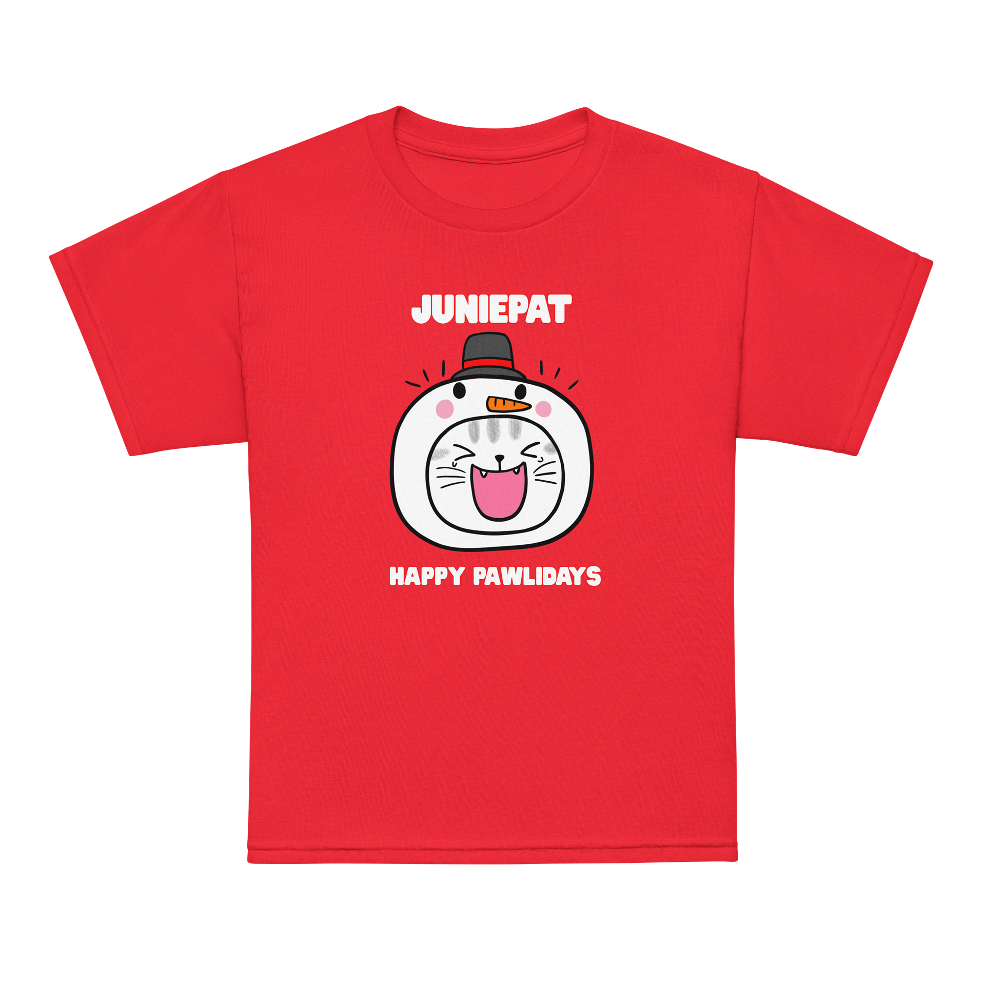 Happy Pawlidays Youth Tee product image (23)