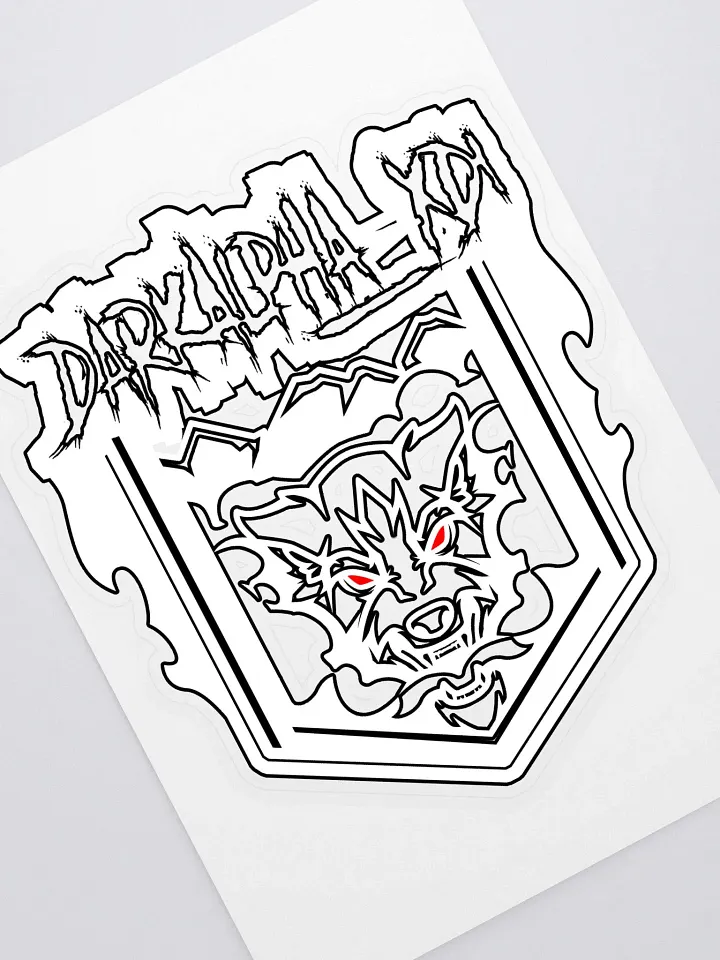 DarkAlpha Premium Sticker product image (2)