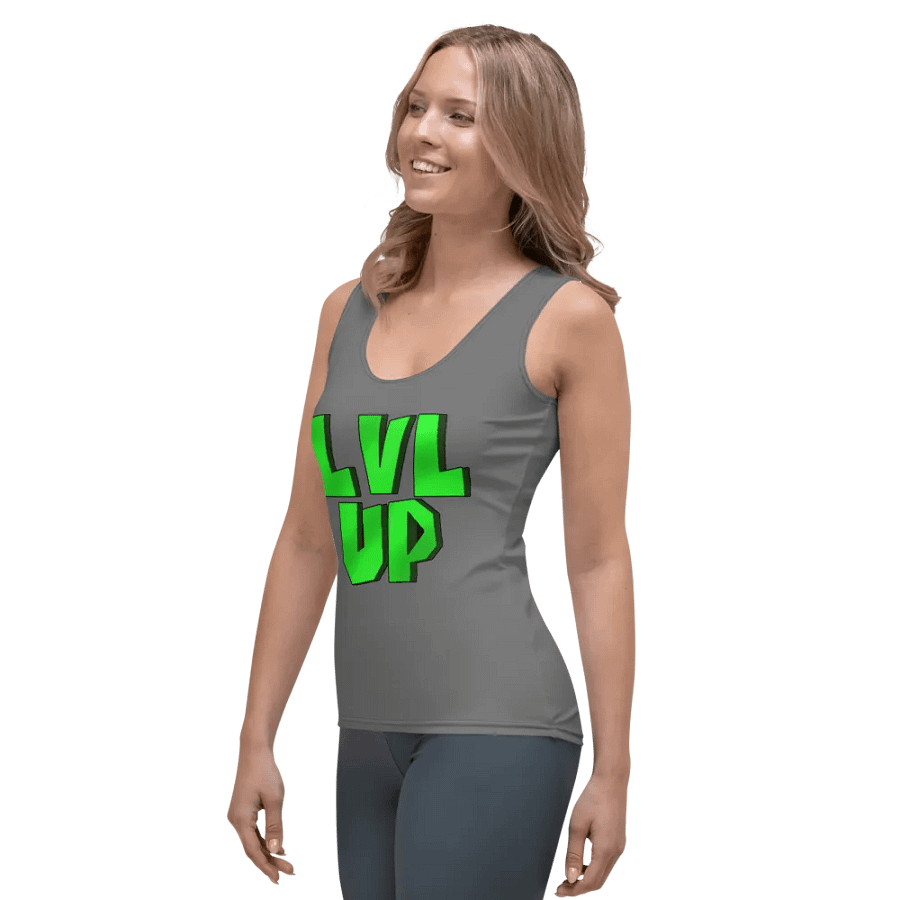 LVL UP Grey Tank Top product image (3)