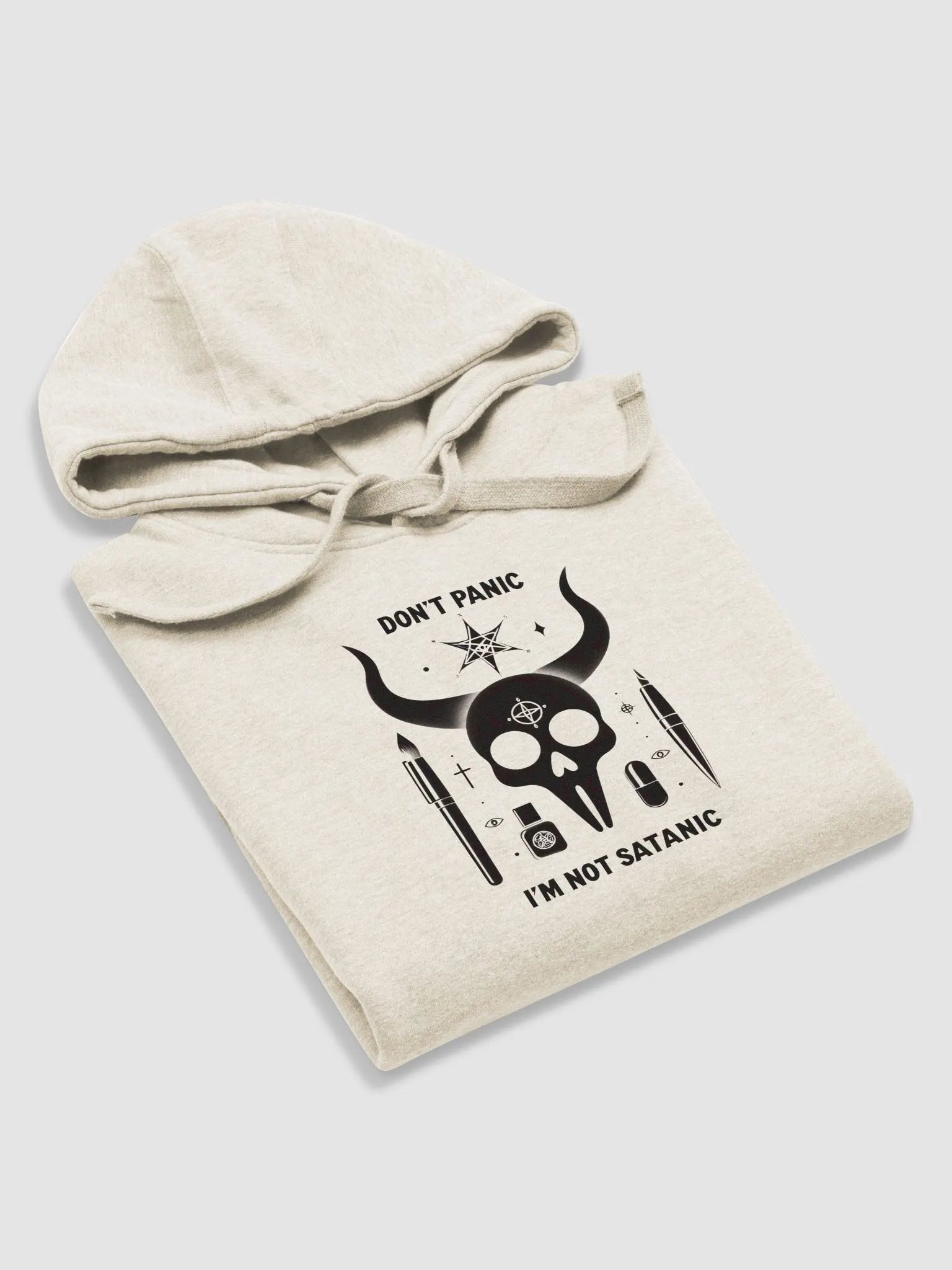 DONT PANIC, I'M NOT SATANIC - Unisex Hoodie product image (1)