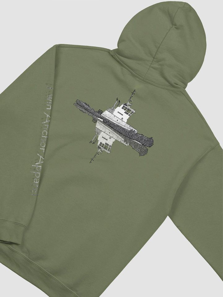 Westrac tug Hoodie - sleeve Twin Anchor product image (1)
