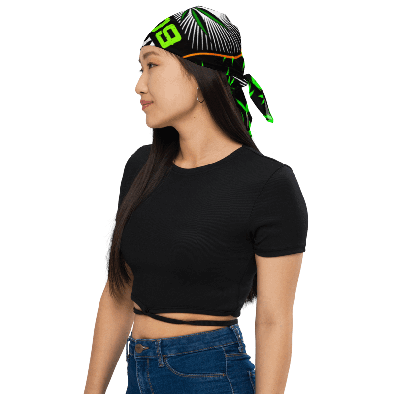 HempQuarters Green Bandana product image (2)