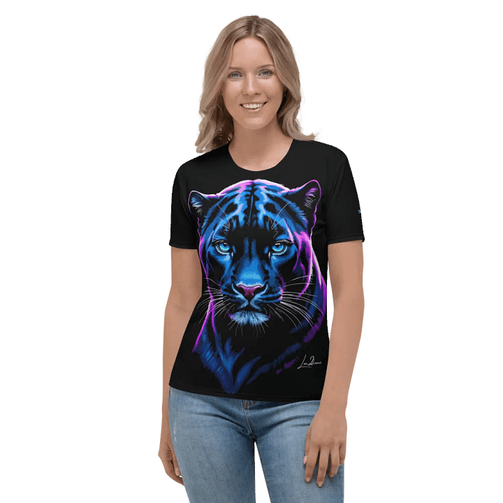 Neon Panther - Print Women's Tee product image (1)