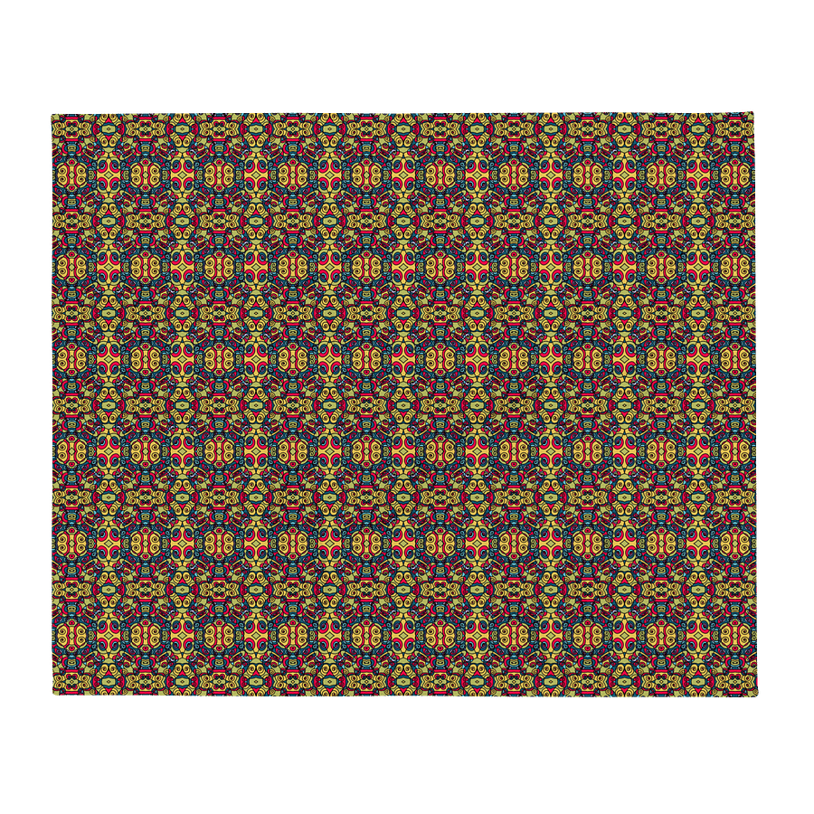 Modern Circus Town Pop Art – Throw Blanket product image (3)