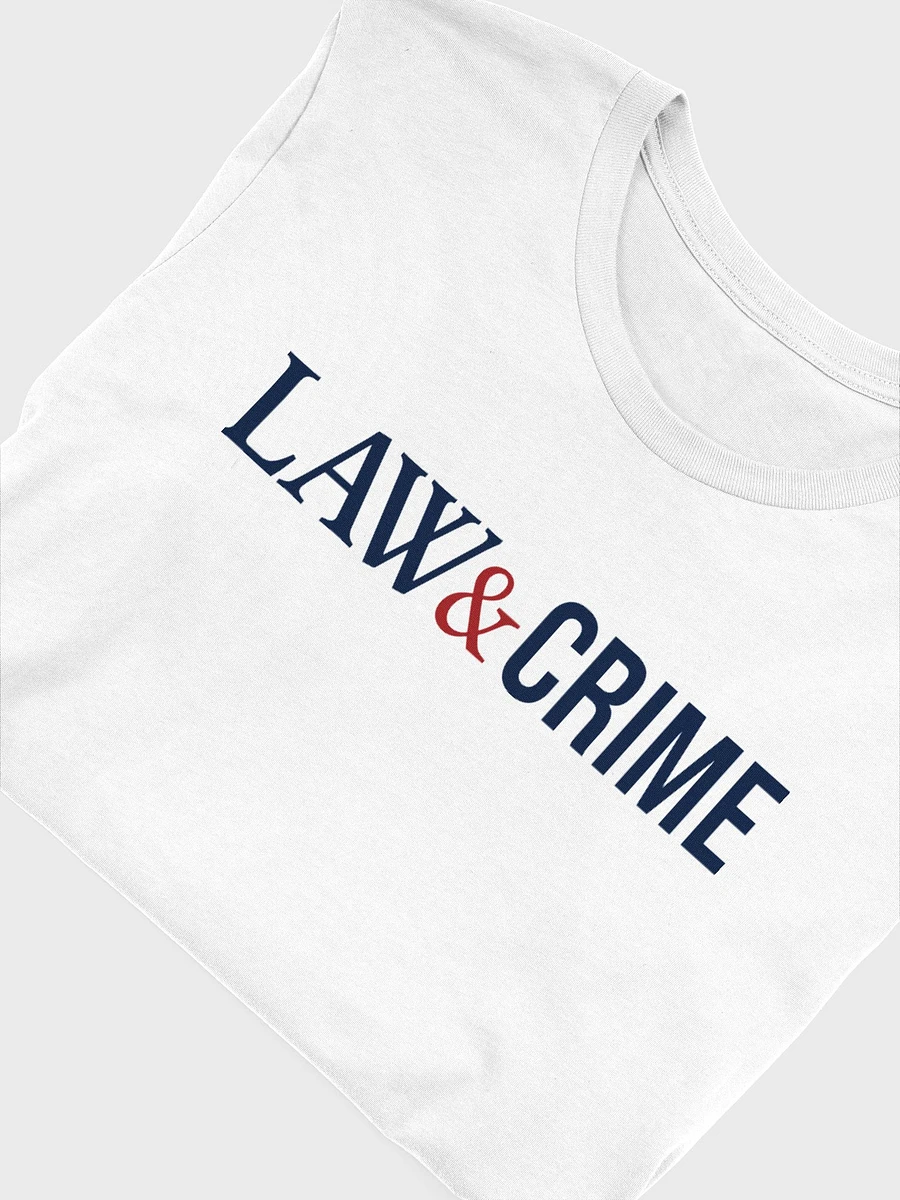 Law & Crime T-Shirt - White product image (3)