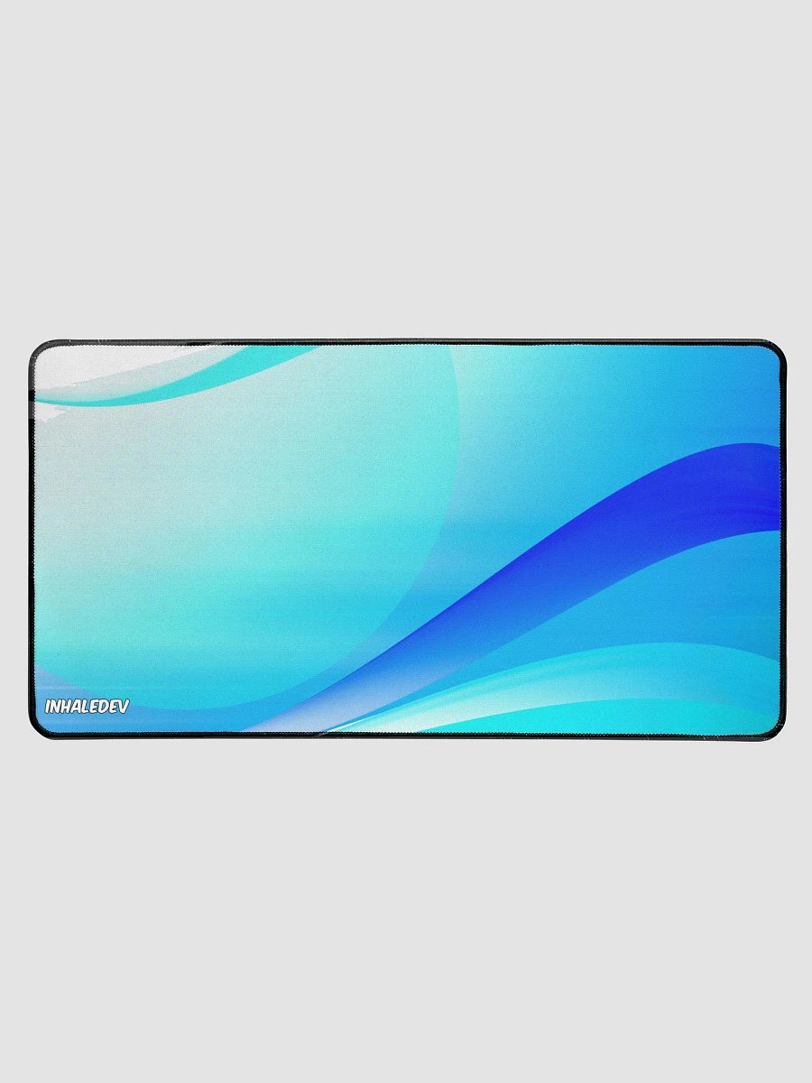 Wavy Blue- Desk Mat product image (1)