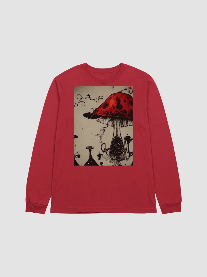 Whimsical Mushroom Fantasy Long Sleeve Tee product image (1)