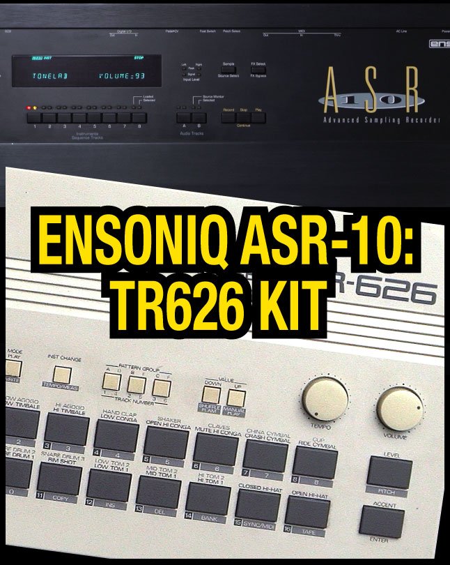 Ensoniq ASR-10: TR626 Kit product image (1)