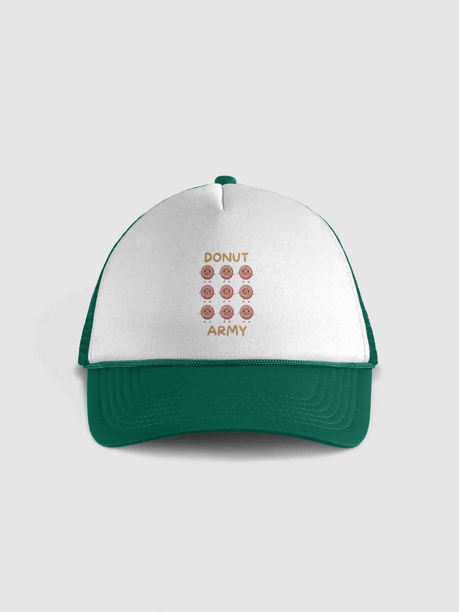 Donut Army Foam Trucker Hat product image (3)