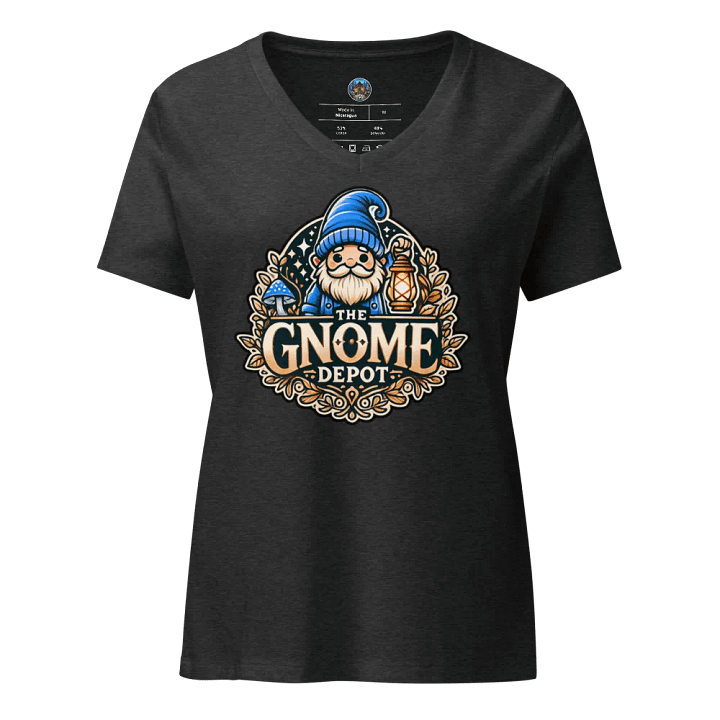 The Gnome Depot Bella+Canvas Women's Relaxed V-Neck T-Shirt product image (1)