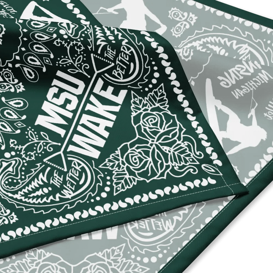 MSU Wake Bandanna product image (4)