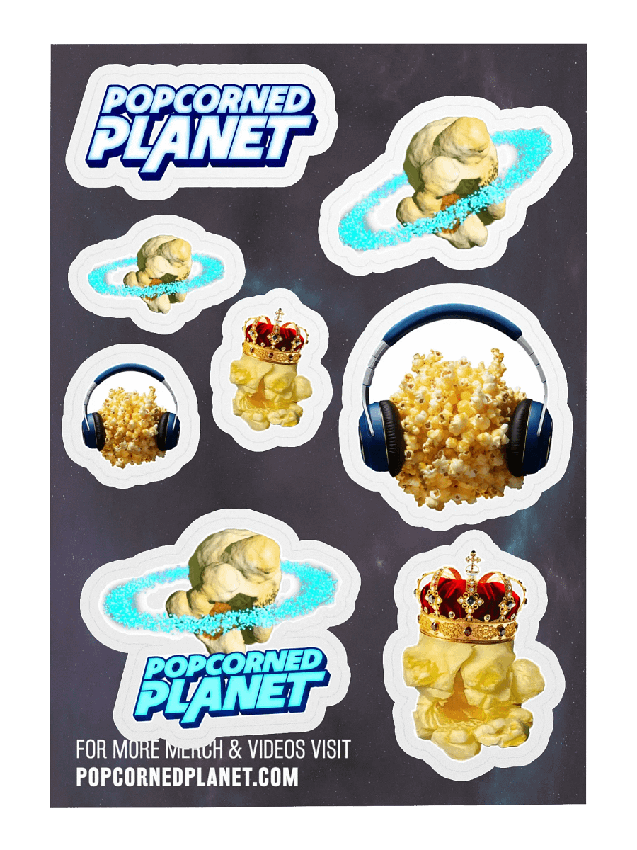 Popcorned Sticker Sheet product image (3)