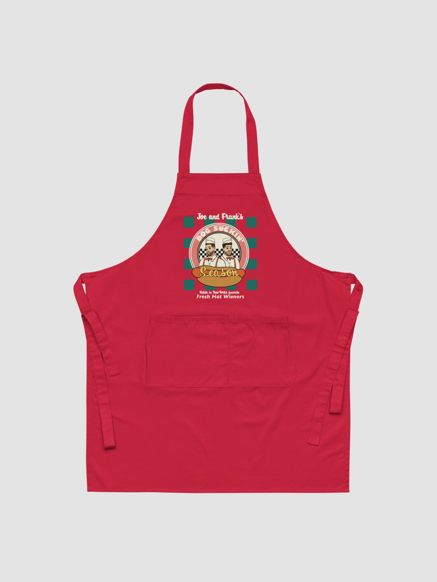 Dog Suckin' Apron (Red) product image (2)