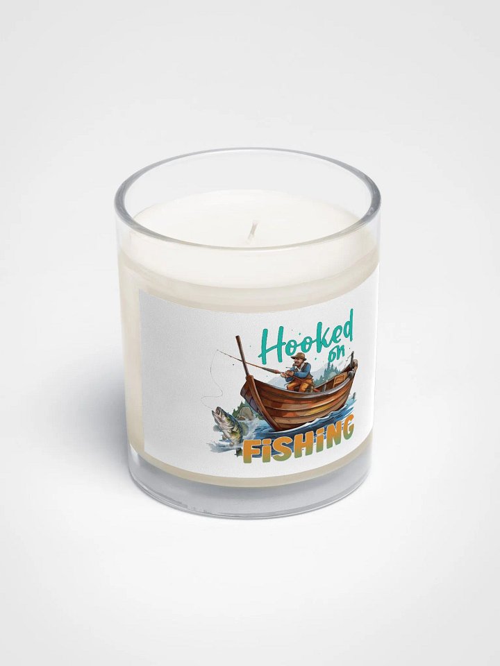 Mountain Lake Fishing Soy Candle product image (2)