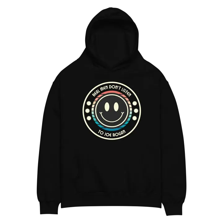Real Men Don't Oversized Hoodie product image (2)