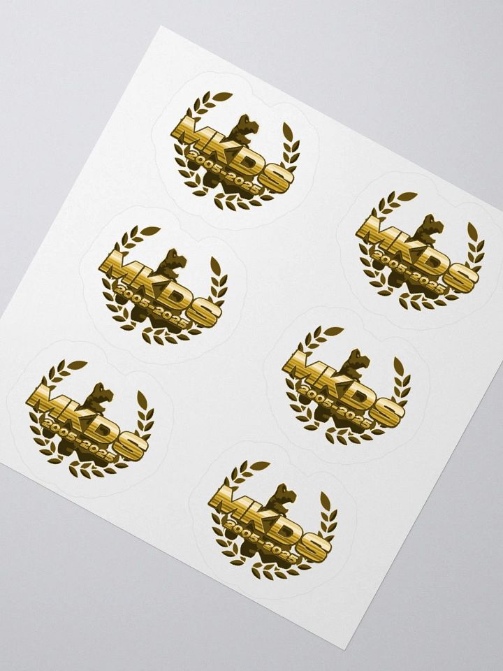 MKDS 20 Year Anniversary stickers product image (6)