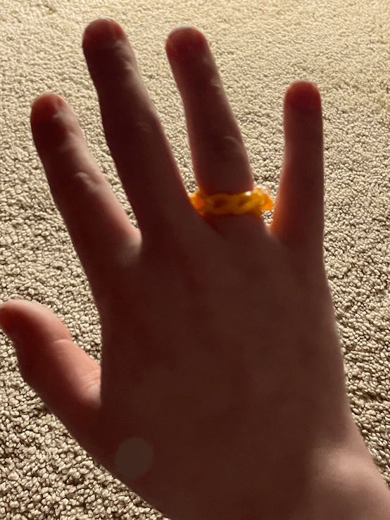 Orange Loom Ring! product image (2)