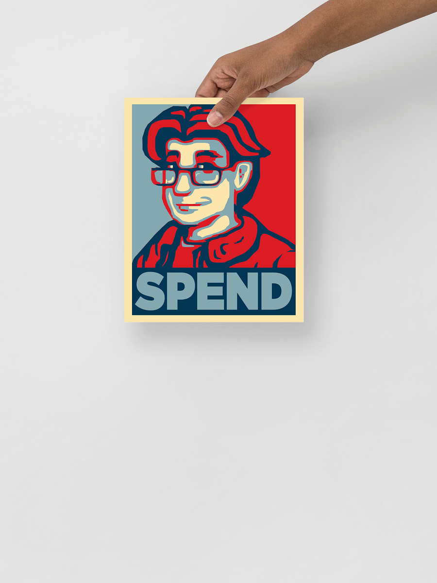 SPEND Poster - Shop Local at Pierre's Seed Shop product image (2)