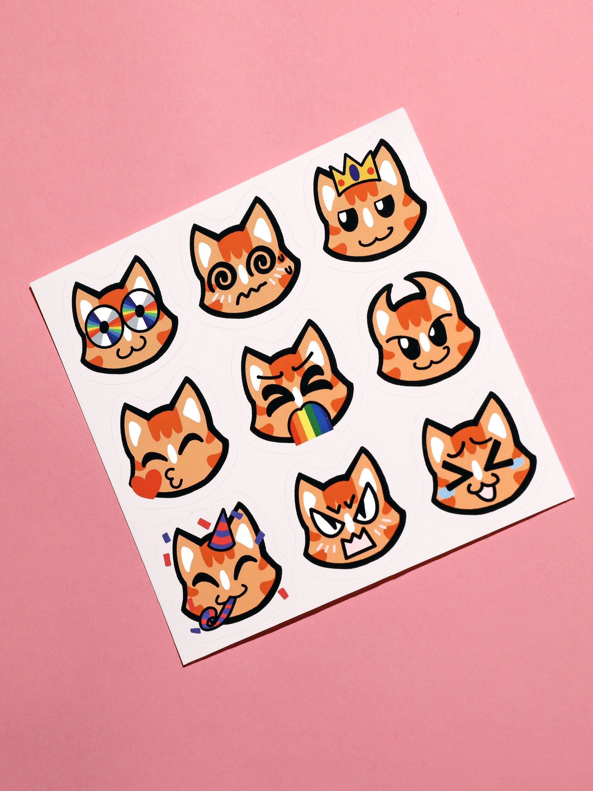 Zyler The Cat Stickers product image (1)
