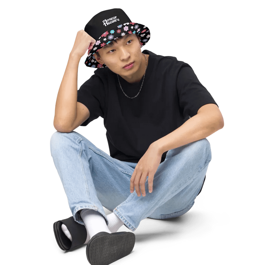Reversible Bucket Hat- Black product image (3)