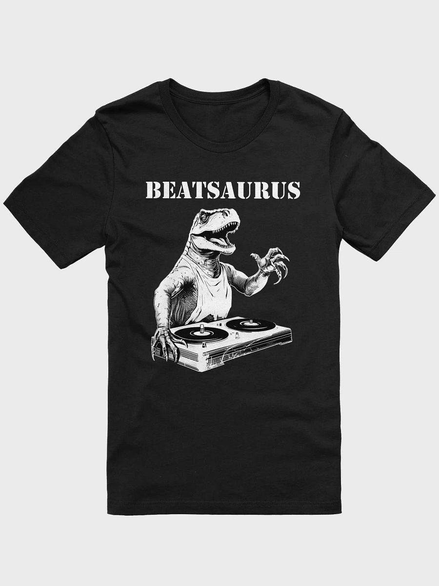 Beatsaurus Graphic T-Shirt - Funny Dinosaur DJ Tee product image (3)
