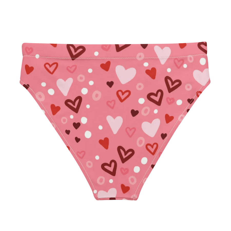 Heart Print Bikini Bottom product image (1)