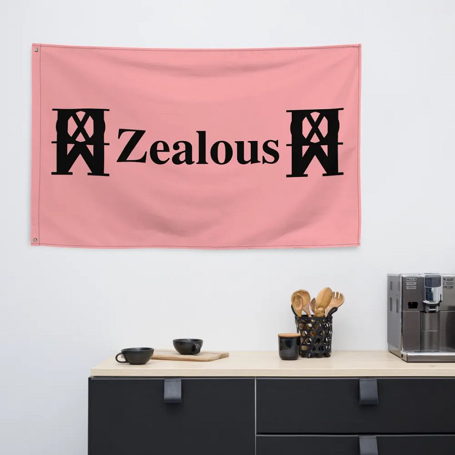 Zealous Vibes Custom Flag product image (6)