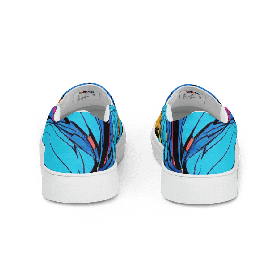Vibrant Swirl Women's Slip-On Shoes product image (4)