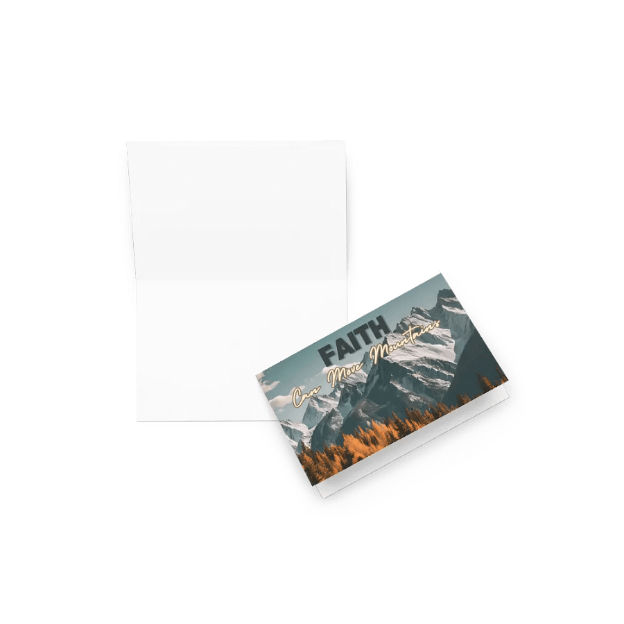 Faith Can Move Mountains Greeting Card product image (12)