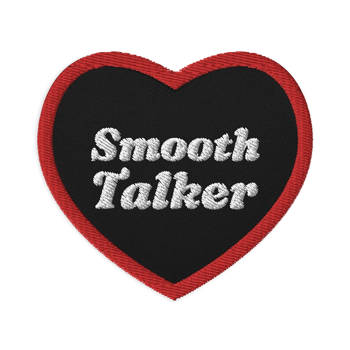 Smooth Talker Embroidered Patch product image (1)