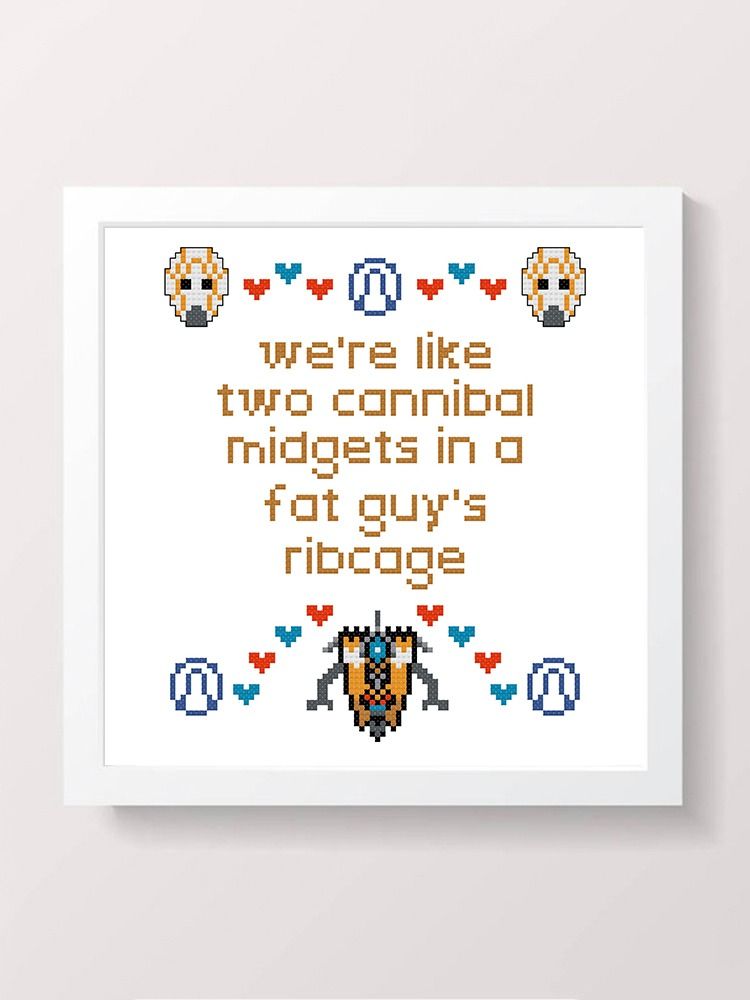 Two in a Ribcage - Cross Stitch Pattern product image (2)