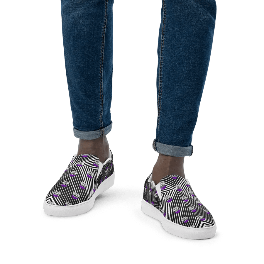 Enigma Nation Men's Slip-On Canvas Shoes product image (7)