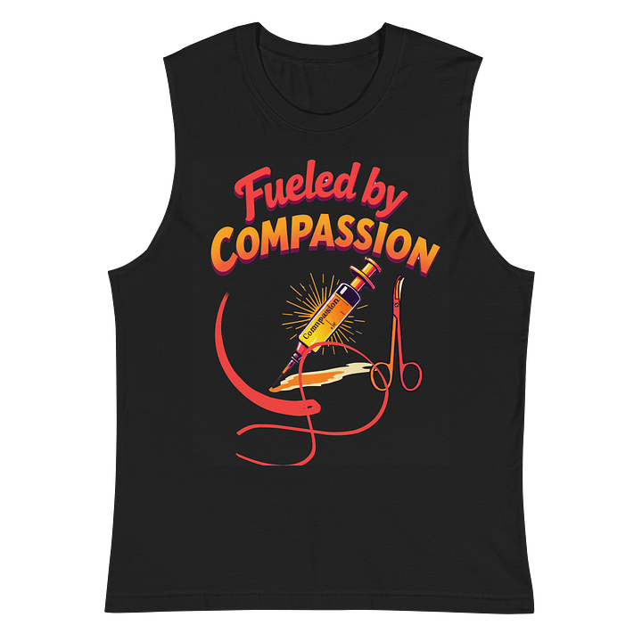 Compassion Fueled Muscle Tank product image (3)