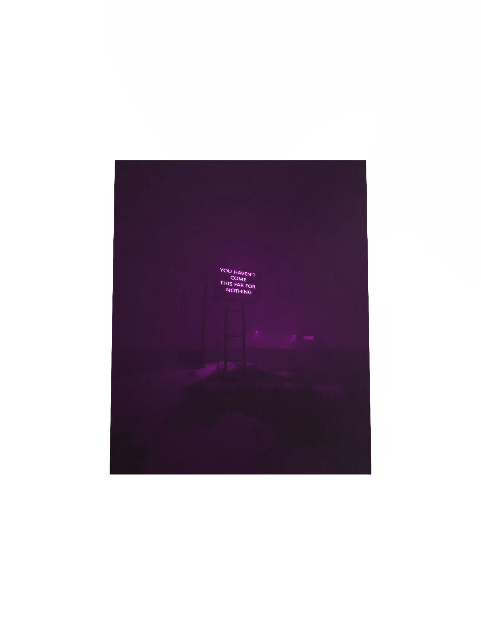 "You haven't come this far for nothing" Matte Poster product image (19)