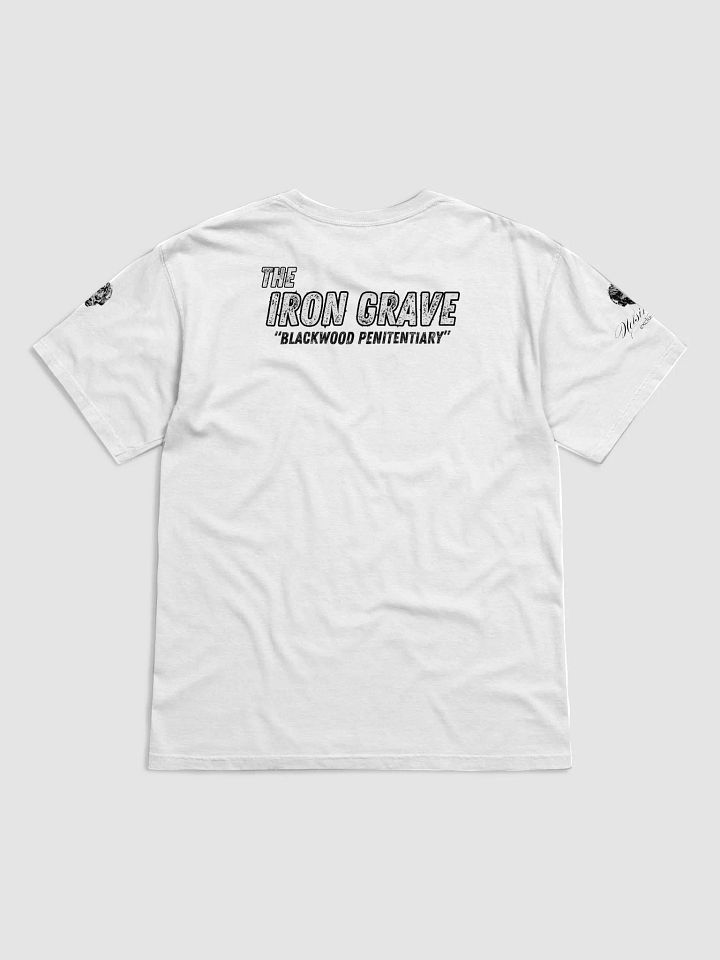 The Iron Grave - Blackwood Penitentiary - The Crawler - White Logo T-Shirt product image (21)
