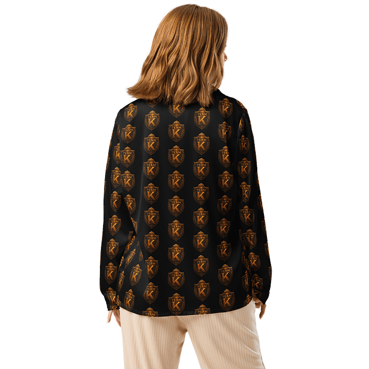 Team K V-5 Women's Long Sleeve Pajama Top product image (2)