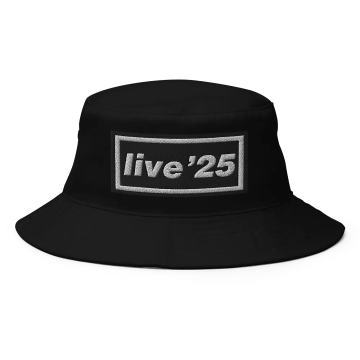 Embroided Live '25 Bucket Hat product image (1)