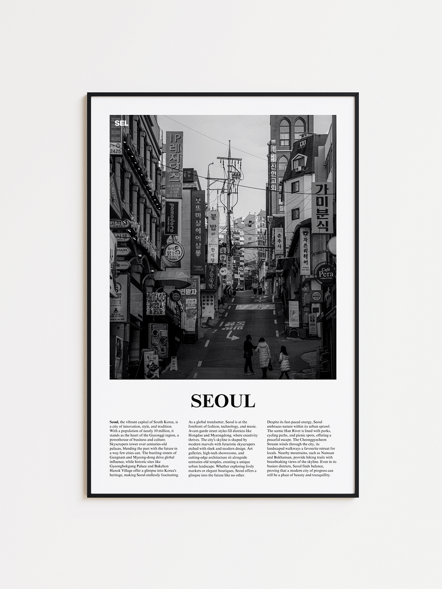 Seoul 05 Newspaper Poster product image (1)