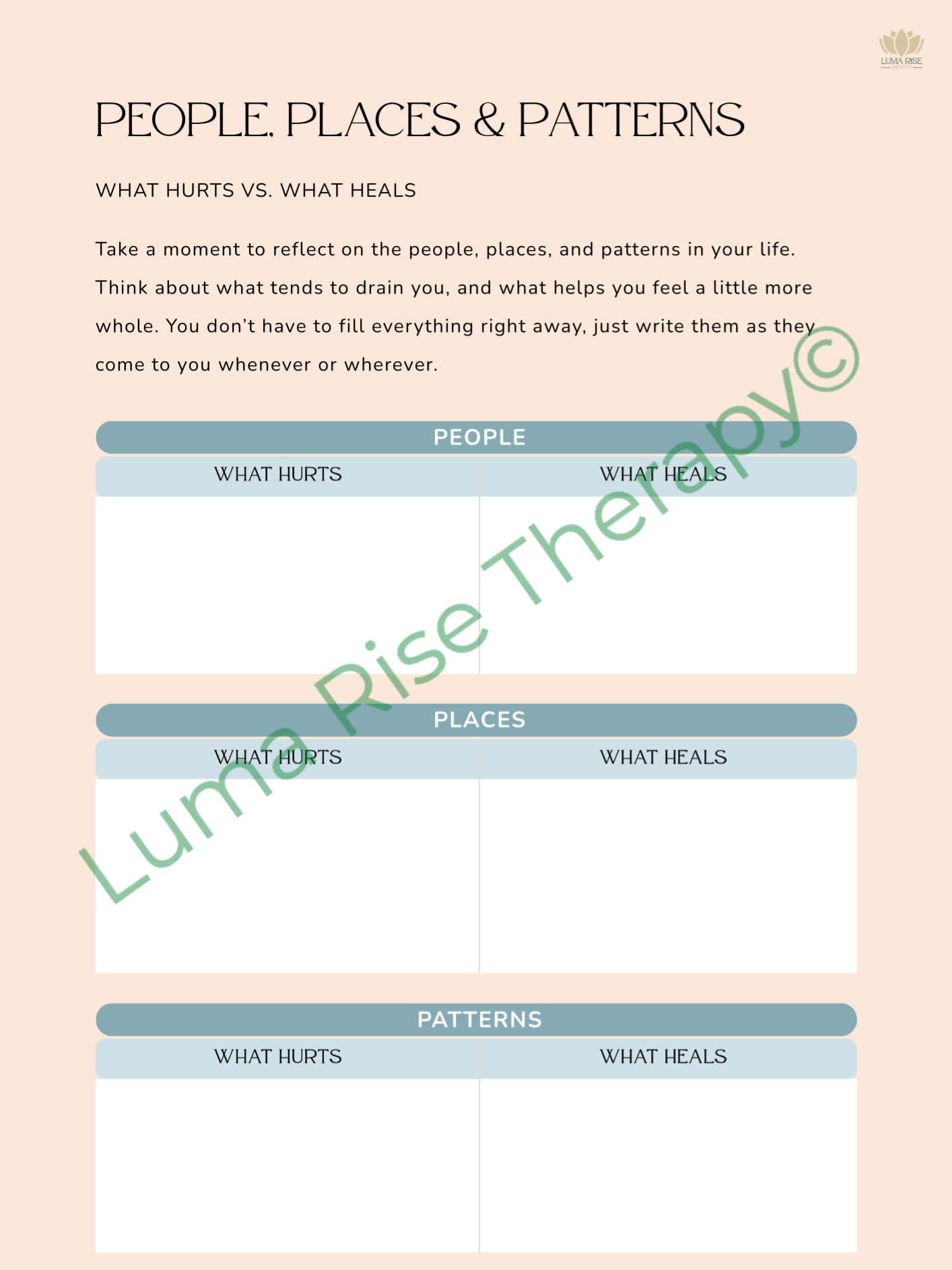 Finding Light in the Fog: Therapy-aligned Workbook for Depression Support product image (11)